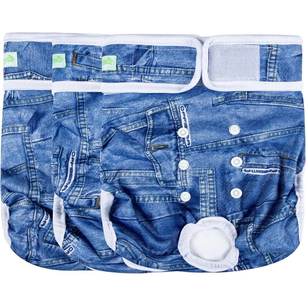 Washable Female Dog Diapers, Large, 13P-181Pet003